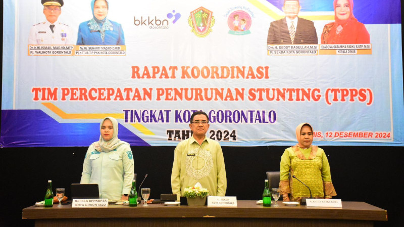 In collaboration with the TPPS (School Development Planning Agency), the DPPKBP3A held a coordination meeting to accelerate stunting reduction in the second semester.